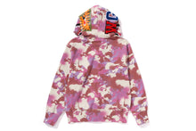 MAP CAMO SHARK FULL ZIP HOODIE