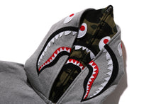 1ST CAMO SHARK FULL ZIP DOUBLE HOODIE