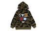 1ST CAMO PATCH PRINT SHARK ZIP HOODIE