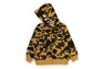 1ST CAMO PATCH PRINT SHARK ZIP HOODIE