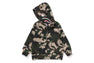 MAP CAMO SHARK ZIP HOODIE