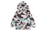 MAP CAMO SHARK ZIP HOODIE