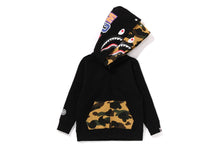 1ST CAMO SHARK ZIP DOUBLE HOODIE