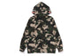 MAP CAMO SHARK ZIP HOODIE