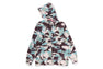 MAP CAMO SHARK ZIP HOODIE