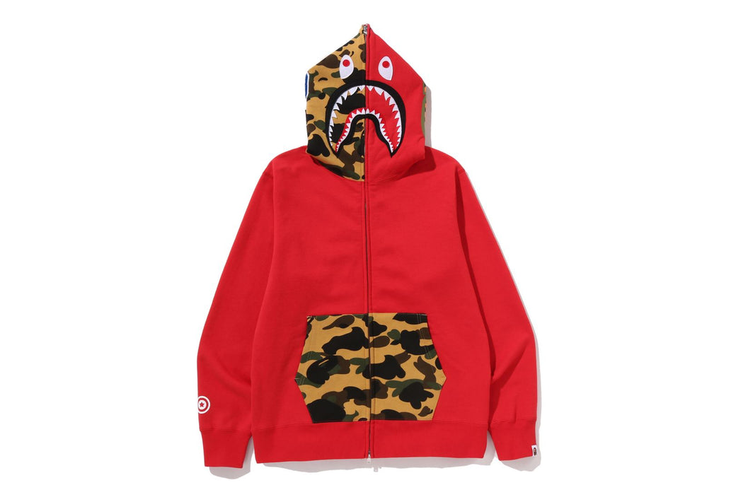 SHARK FULL ZIP HOODIE | bape.com