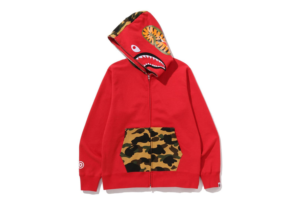 SHARK FULL ZIP HOODIE | bape.com