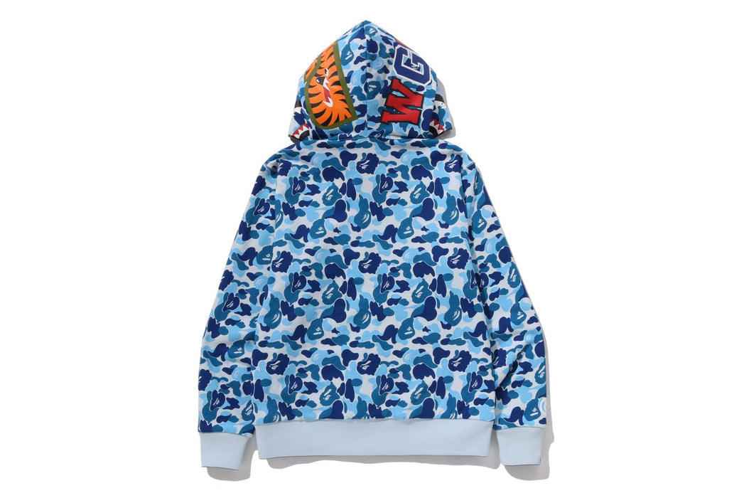ABC CAMO REVERSIBLE SHARK FULL ZIP HOODIE | bape.com