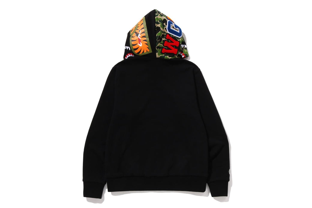ABC CAMO REVERSIBLE SHARK FULL ZIP HOODIE | bape.com
