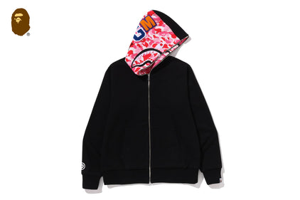 ABC CAMO REVERSIBLE SHARK FULL ZIP HOODIE