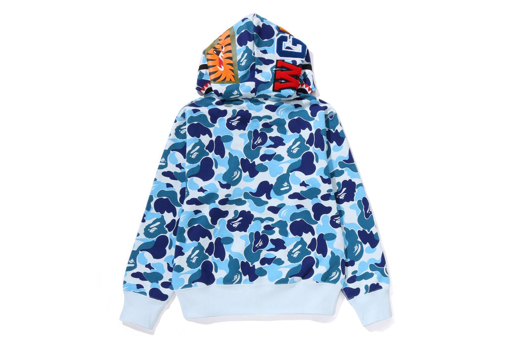 ABC CAMO SHARK FULL ZIP HOODIE | bape.com