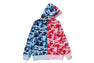 ABC CAMO MULTI SHARK ZIP HOODIE