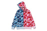 ABC CAMO MULTI SHARK ZIP HOODIE