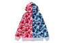 ABC CAMO MULTI SHARK ZIP HOODIE