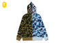 ABC CAMO MULTI SHARK ZIP HOODIE