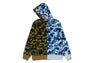 ABC CAMO MULTI SHARK ZIP HOODIE