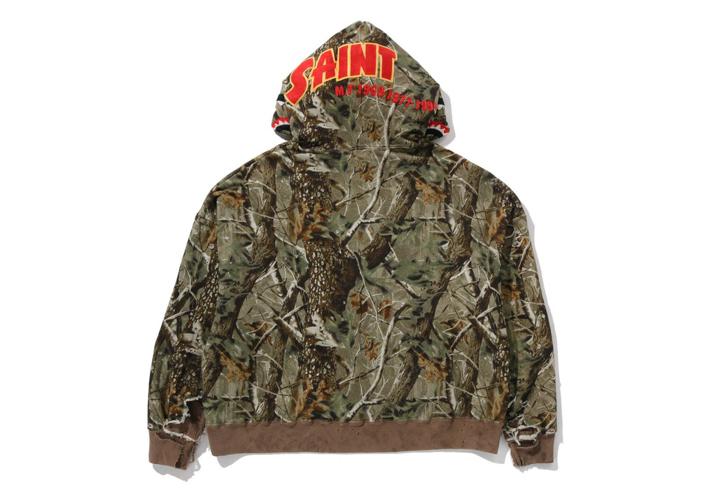 BAPE X SAINT MXXXXXX 】SHARK FULL ZIP HOODIE | bape.com