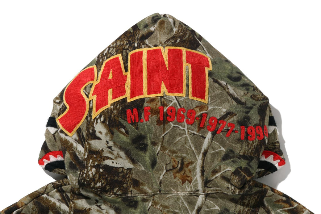 BAPE X SAINT MXXXXXX 】SHARK FULL ZIP HOODIE | bape.com