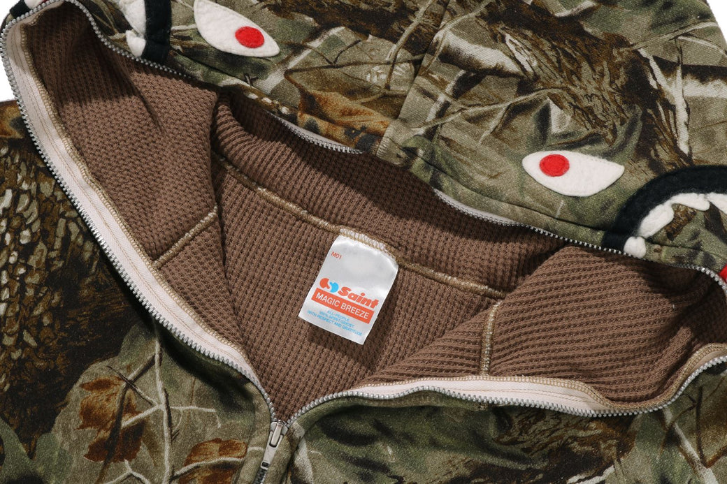 BAPE X SAINT MXXXXXX 】SHARK FULL ZIP HOODIE | bape.com