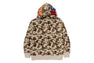 【 BAPE X DEF JAM 】CAMO SHARK RELAXED FIT FULL ZIP HOODIE