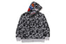【 BAPE X DEF JAM 】CAMO SHARK RELAXED FIT FULL ZIP HOODIE