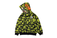 【 BAPE X CR7 LIFE 】LOGO RELAXED FIT SHARK FULL ZIP HOODIE #1