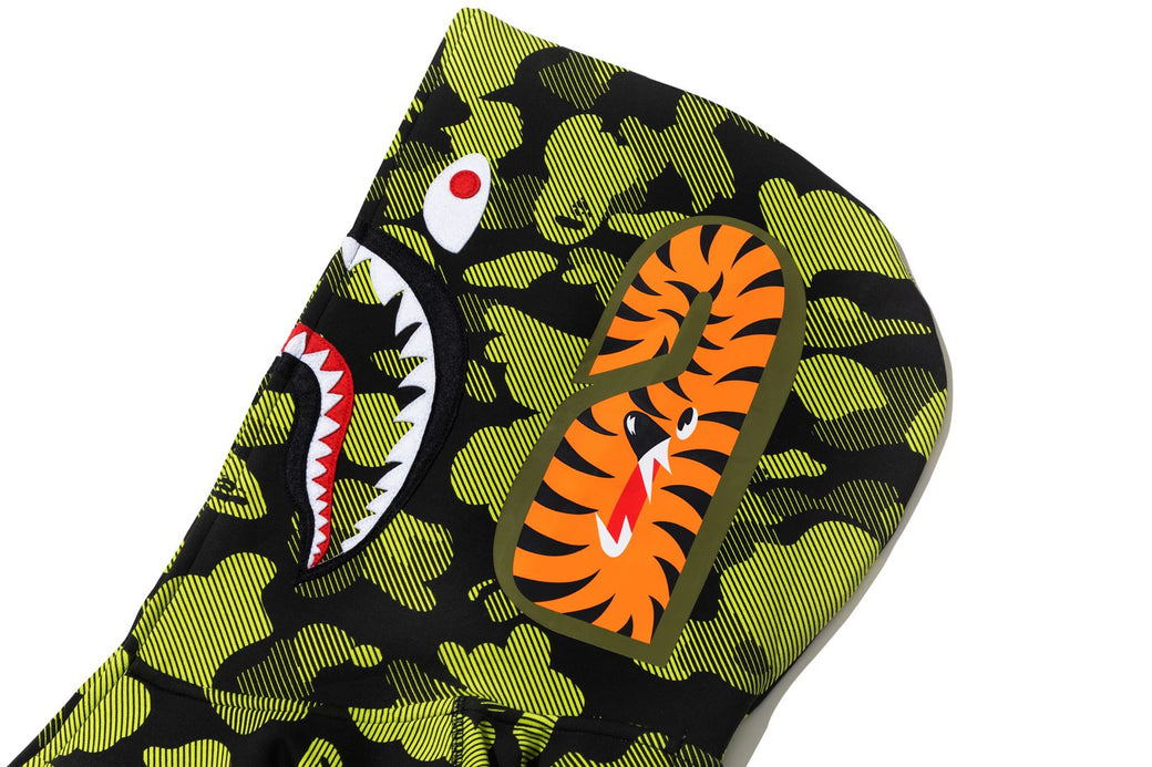 トップス APE CR7 LIFE LOGO SHARK FULL ZIP HOODIE BAPE X CR7 LIFE LOGO RELAXED FIT SHARK FULL ZIP HOODIE #2 MENS