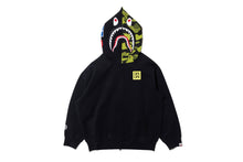 【 BAPE X CR7 】LIFE LOGO RELAXED FIT SHARK FULL ZIP HOODIE #2