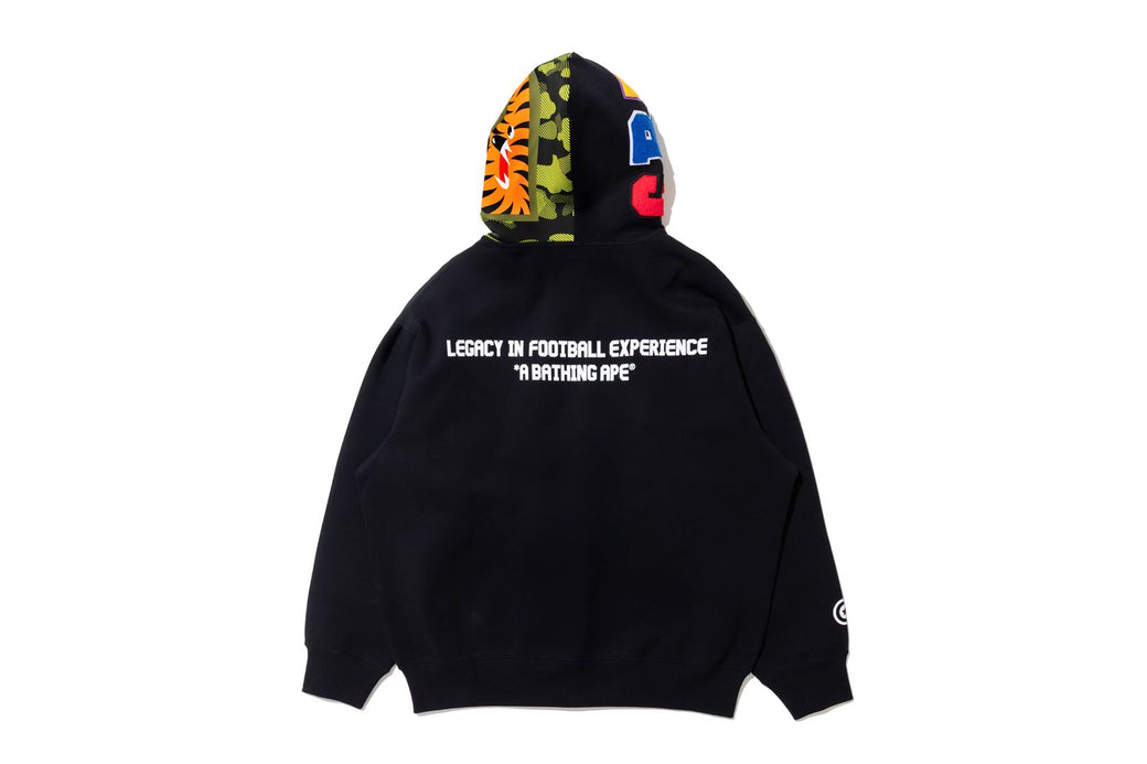 BAPE X CR7 】LIFE LOGO RELAXED FIT SHARK FULL ZIP HOODIE #2 | bape.com