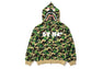 【 BAPE X SPOTIFY BY CENTRAL CEE 】CAMO SHARK FULL ZIP HOODIE