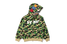 【 BAPE X SPOTIFY BY CENTRAL CEE 】CAMO SHARK FULL ZIP HOODIE