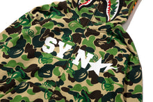 【 BAPE X SPOTIFY BY CENTRAL CEE 】CAMO SHARK FULL ZIP HOODIE