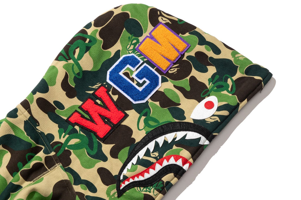 BAPE X SPOTIFY BY CENTRAL CEE 】CAMO SHARK FULL ZIP HOODIE | bape.com