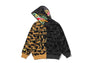 【 BAPE X CLOT 】CAMO SPLIT SHARK RELAXED FIT FULL ZIP HOODIE