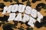 【 BAPE X MOUSSY 】COLLEGE LOGO ZIP HOODIE