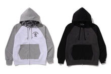 COLOR STONE BAPE RELAXED FIT ZIP HOODIE
