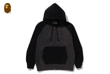 COLOR STONE BAPE RELAXED FIT ZIP HOODIE