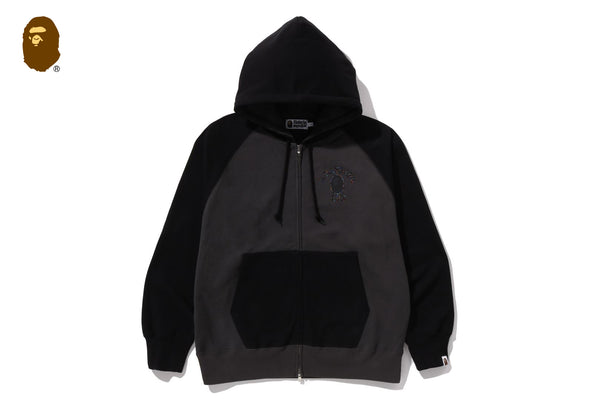 COLOR STONE BAPE RELAXED FIT ZIP HOODIE | bape.com