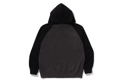 COLOR STONE BAPE RELAXED FIT ZIP HOODIE