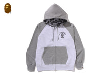 COLOR STONE BAPE RELAXED FIT ZIP HOODIE