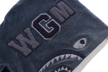 SNOW WASH SHARK RELAXED FIT FULL ZIP HOODIE