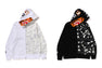 CITY CAMO TIGER SHARK FULL ZIP HOODIE