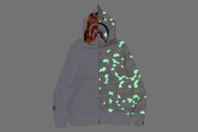 CITY CAMO TIGER SHARK FULL ZIP HOODIE