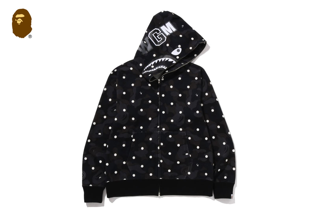 ABC DOT SHARK FULL ZIP HOODIE | bape.com