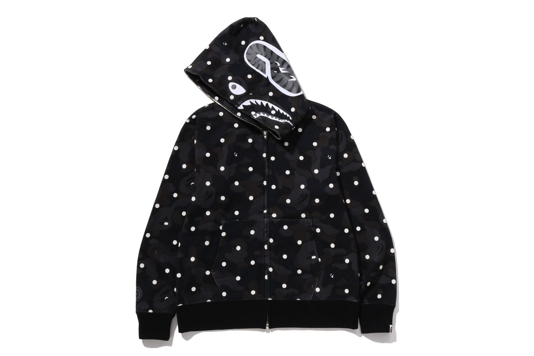 ふゆページ♡⃜ ABC DOT SHARK FULL ZIP HOODIE | bape.com