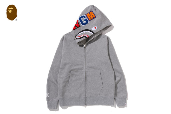 SHARK FULL ZIP HOODIE | bape.com