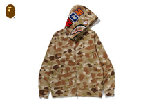 GRADATION CAMO SHARK FULL ZIP HOODIE
