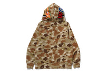 GRADATION CAMO SHARK FULL ZIP HOODIE