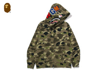 GRADATION CAMO SHARK FULL ZIP HOODIE