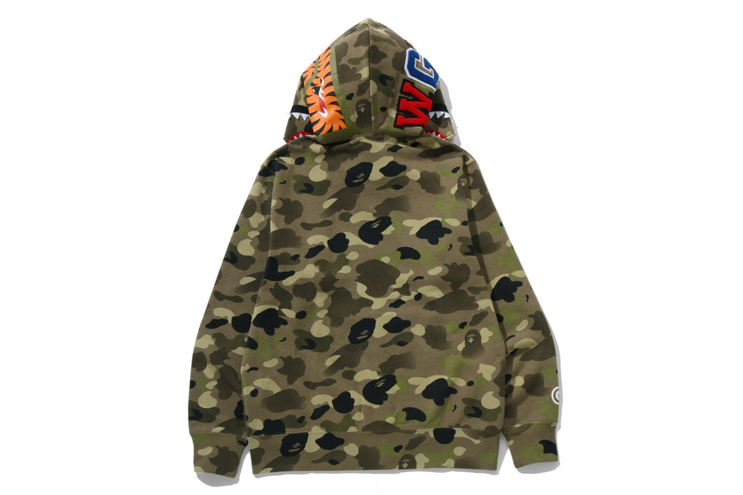 GRADATION CAMO SHARK FULL ZIP HOODIE | bape.com